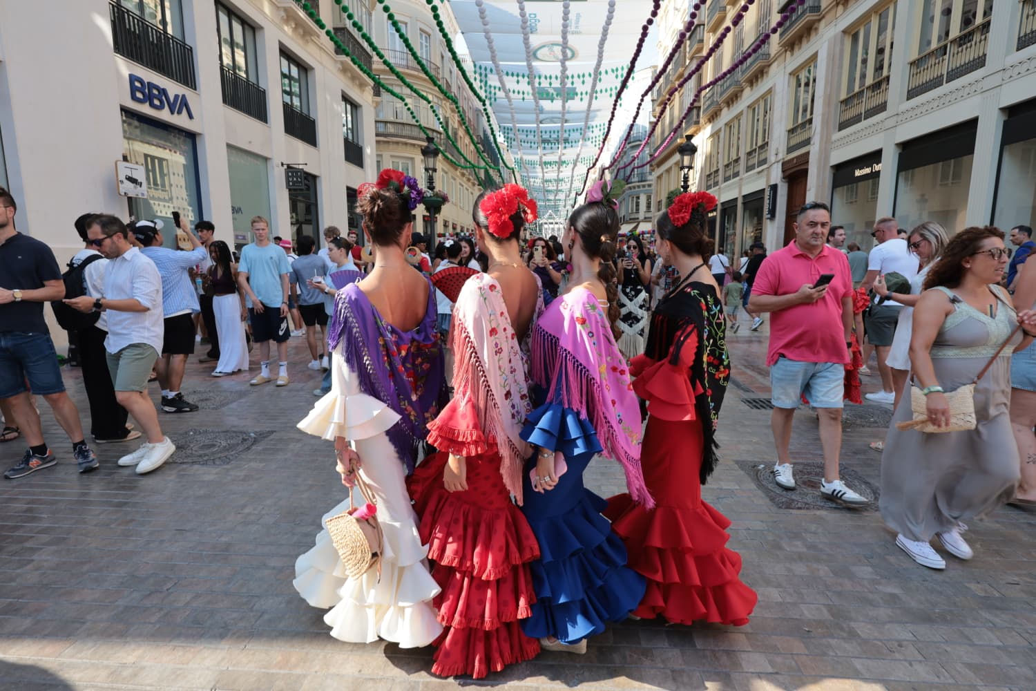 Las mejores imágenes del jueves en la Feria de Málaga