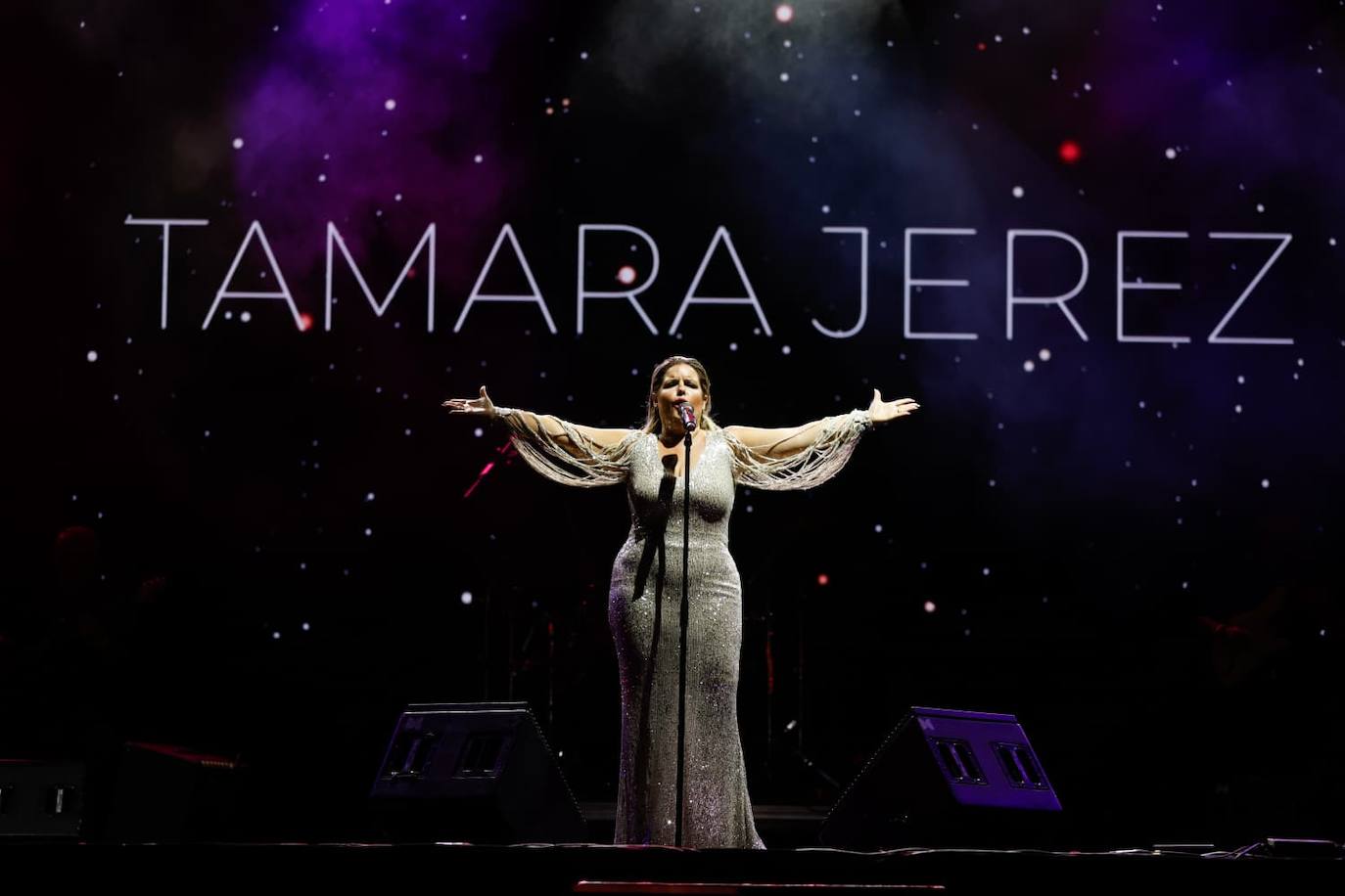 Las mejores imágenes del concierto de Hoffman, Joana Jiménez y Tamara Jerez en la Feria de Málaga 2025