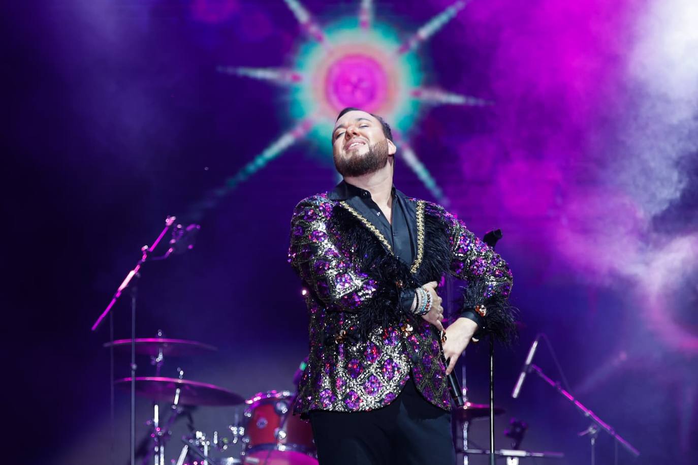 Las mejores imágenes del concierto de Hoffman, Joana Jiménez y Tamara Jerez en la Feria de Málaga 2025