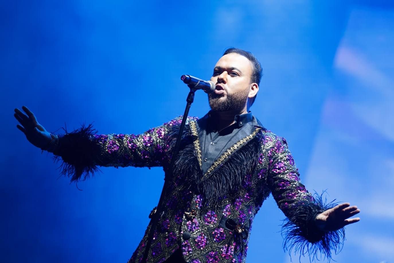 Las mejores imágenes del concierto de Hoffman, Joana Jiménez y Tamara Jerez en la Feria de Málaga 2025