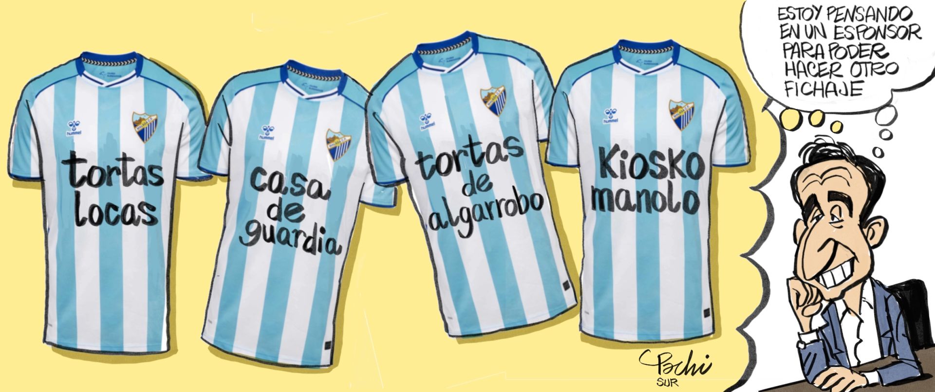 La actualidad deportiva de este mes de agosto, en las viñetas de Pachi