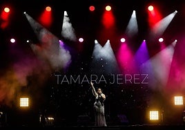 Tamara Jerez fue la encargada de cerrar la noche.