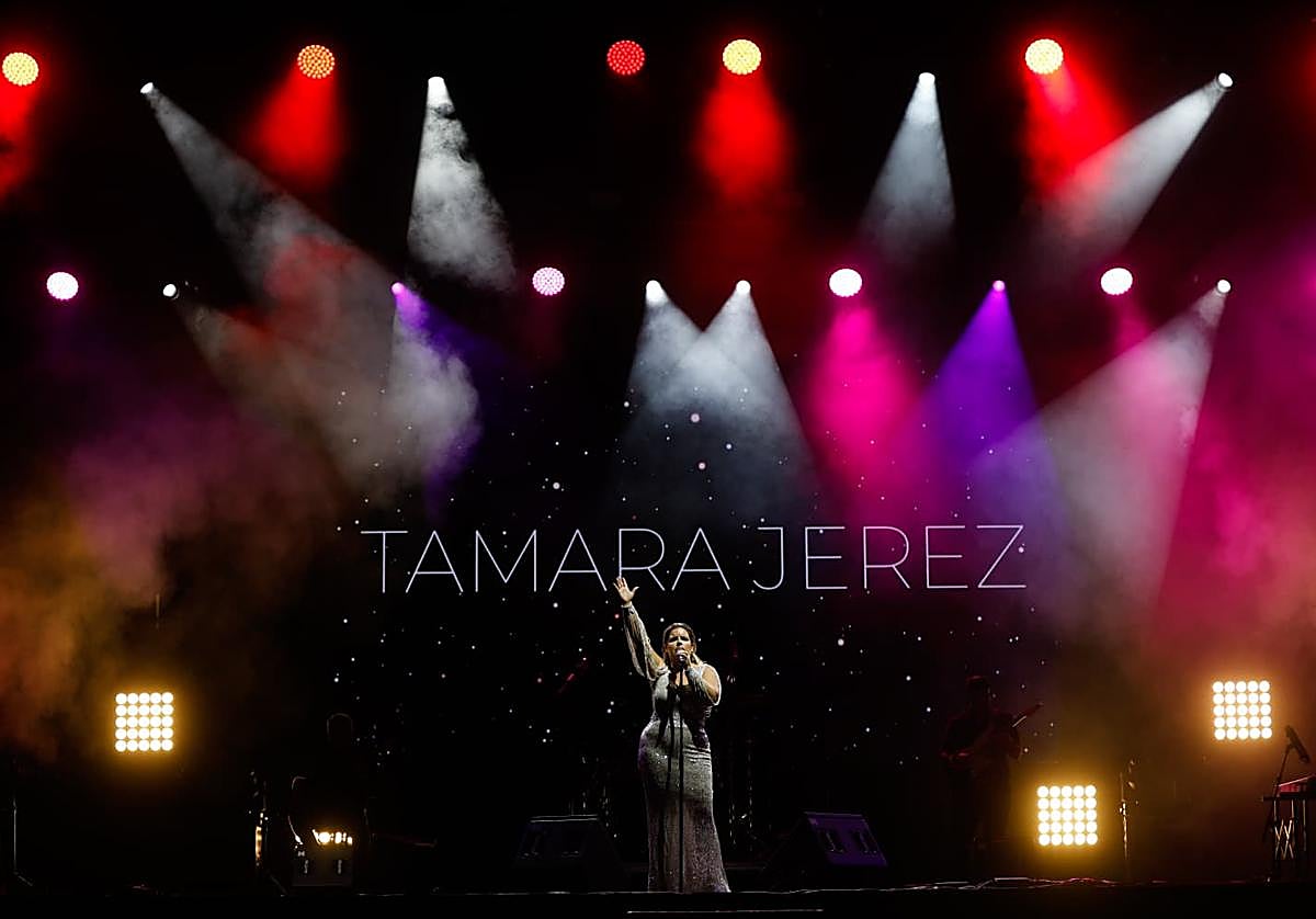 Tamara Jerez fue la encargada de cerrar la noche.