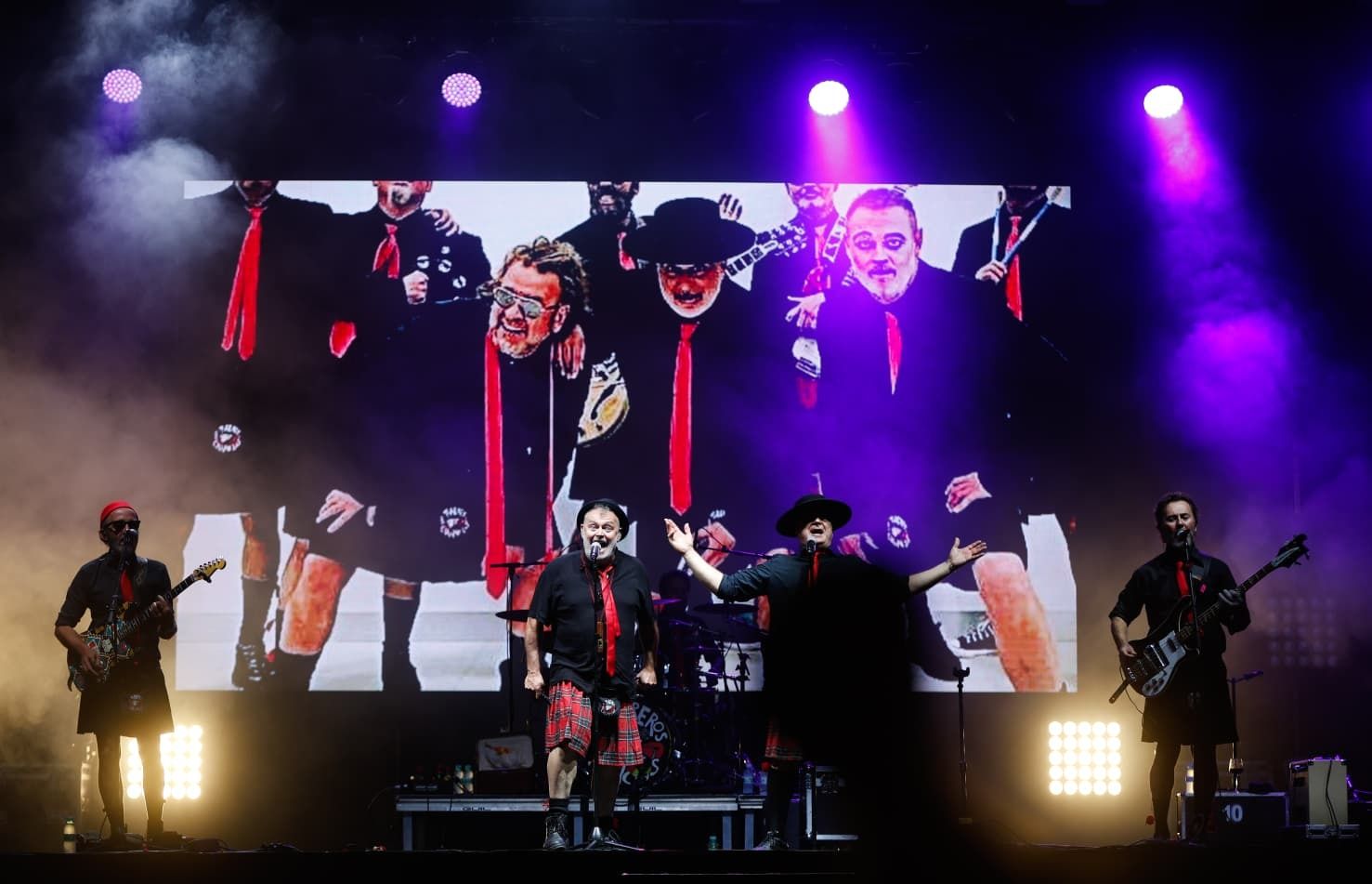 Actuación de Toreros con Chanclas en el Auditorio, este jueves por la noche