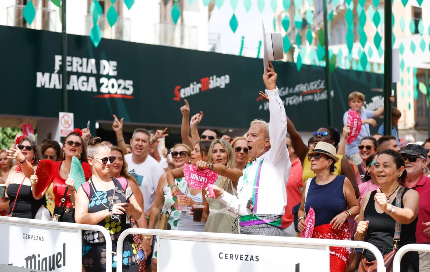 Las mejores imágenes del último sábado de la Feria de Málaga