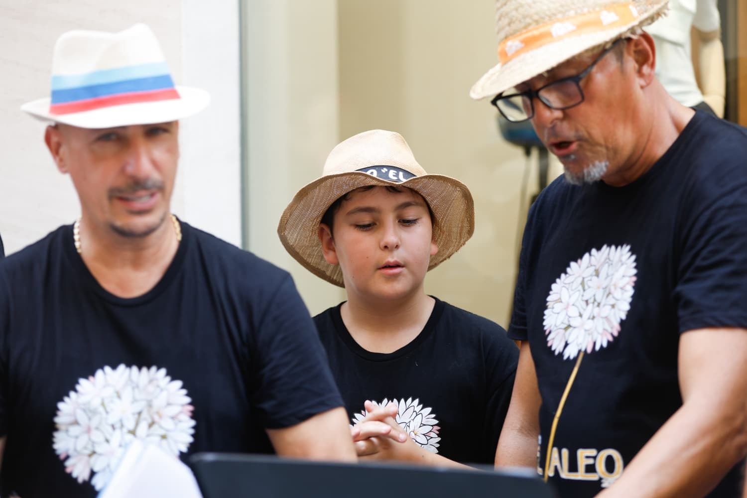 Ambiente de la última jornada de feria de Málaga en el Centro Histórico.