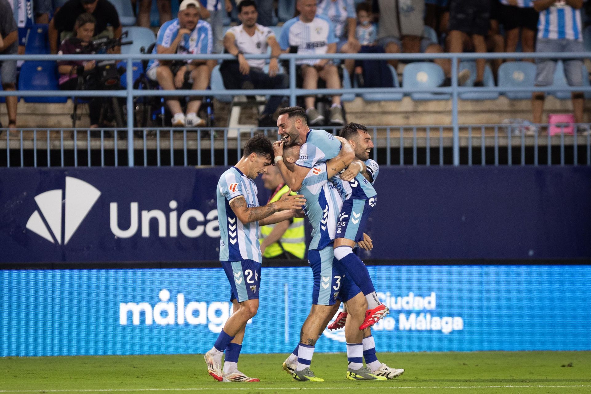 El Málaga-Real Sociedad B, en imágenes