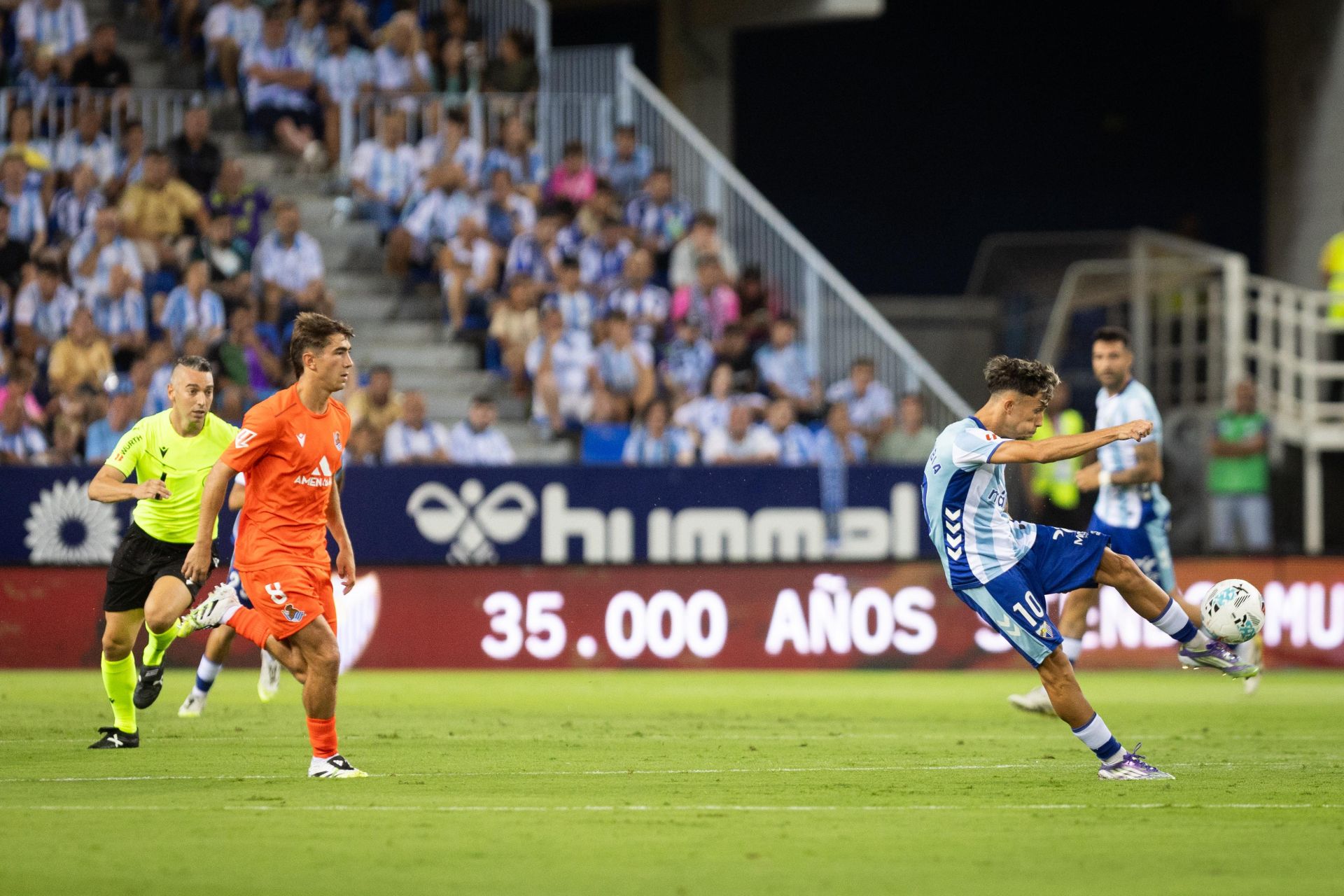 El Málaga-Real Sociedad B, en imágenes