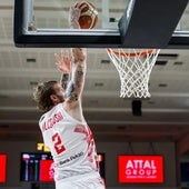 Balcerowski, en un amistoso preparatorio.