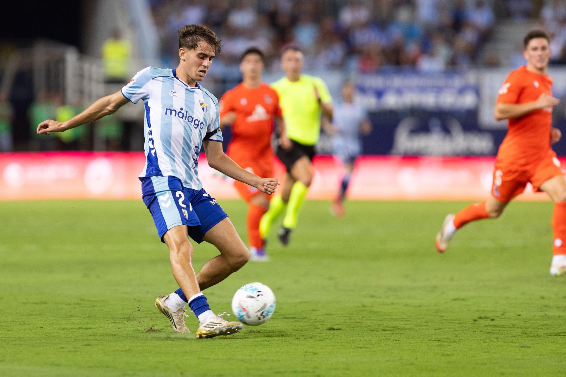 El Málaga-Real Sociedad B, en imágenes