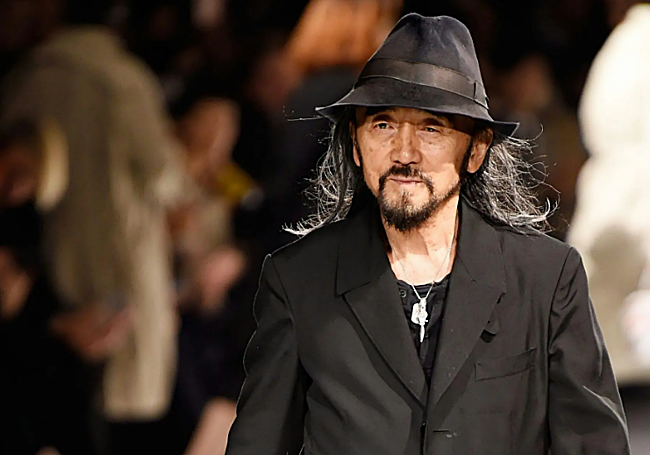 El estilista y diseñador japonés Yohji Yamamoto.