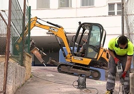 Trabajos de mejora en los centros educativos de Alhaurín el Grande durante el verano.