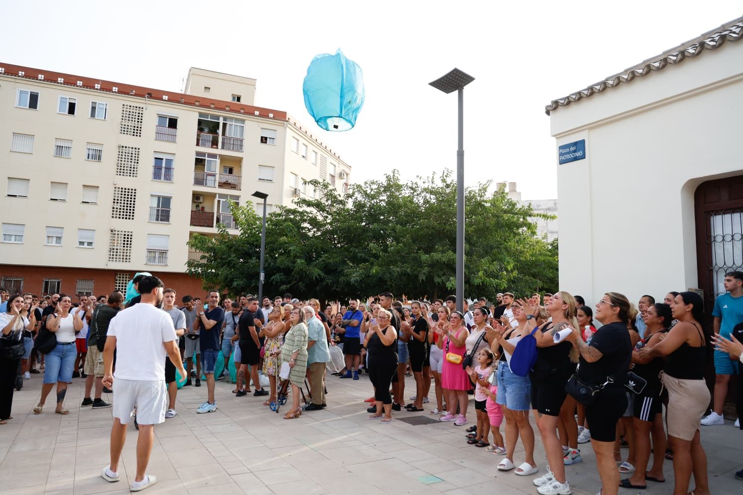 La concentración en el barrio de Capuchinos por el crimen de Angel, en imágenes