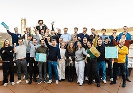 Emprendedores participantes en el programa de aceleración de IMEC en Bélgica.