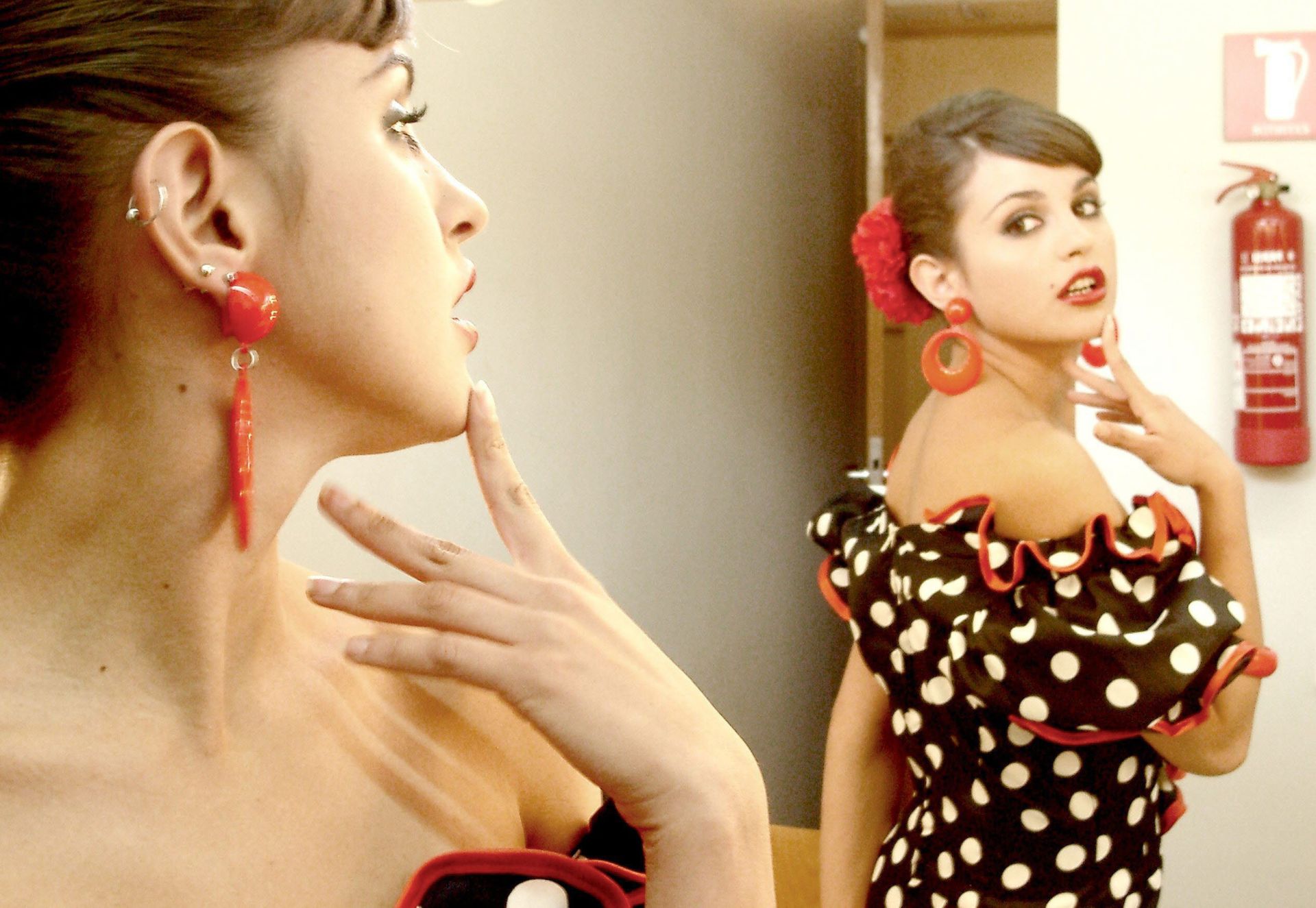 Verónica Echegui, en el Festival de Málaga