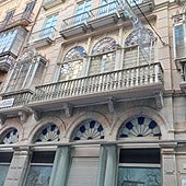 Casa levantada por Liborio García sobre el solar del convento del Ángel