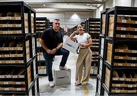 David Morales y Alejandra Llamas son pareja en la vida y en los negocios.