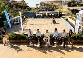 El Higuerón Resort alberga desde este jueves el Campeonato de España de vóley-playa