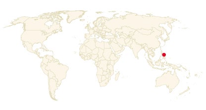 Pequeño pueblo costero