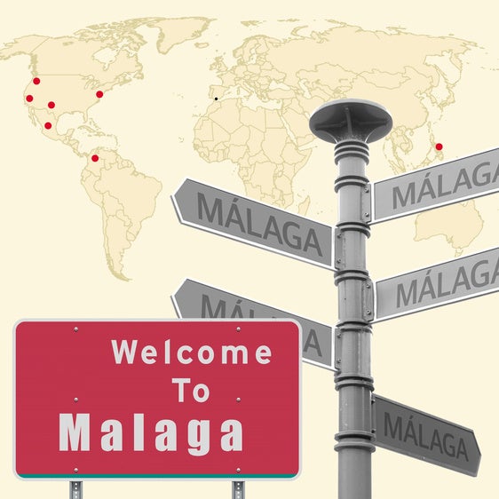 Mapa | Las otras 'Málaga' en el mundo