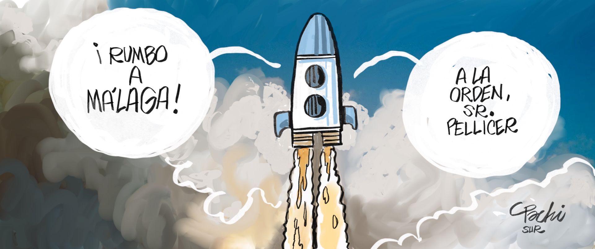 La actualidad deportiva de este mes de septiembre, en las viñetas de Pachi