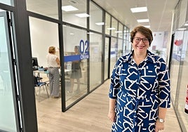 Cristina Bornao, concejala de Bienestar Social.