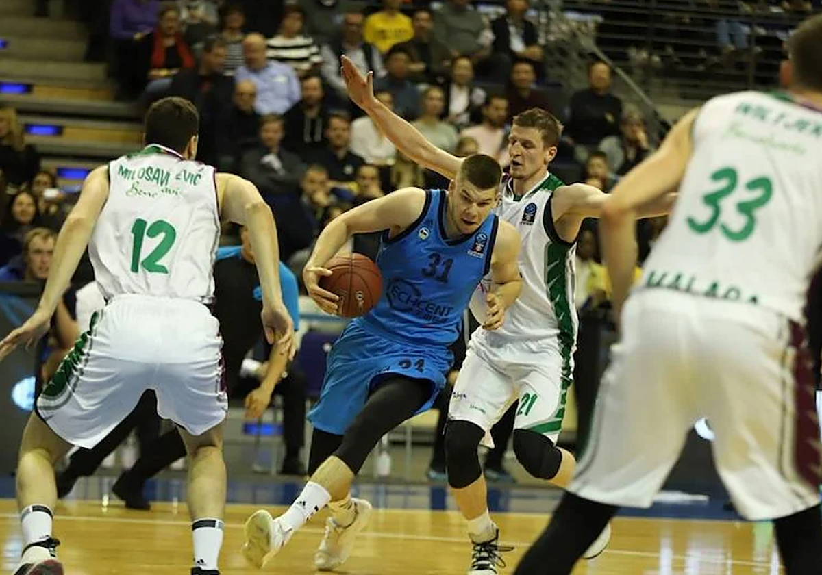 La última vez que se midieron el Unicaja y el Alba, en 2019.