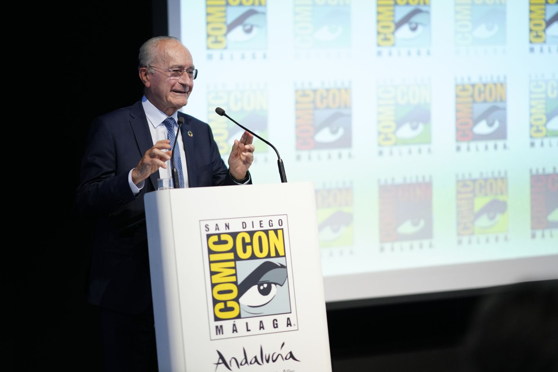 La presentación de San Diego Comic-Con Málaga en Madrid, en imágenes