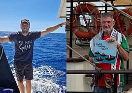 Rafael Borrego y Manolo García.