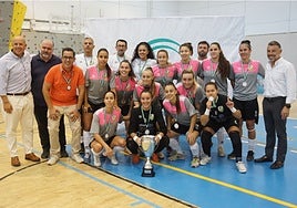 El nuevo equipo, en la Copa de Andalucía de la semana pasada.