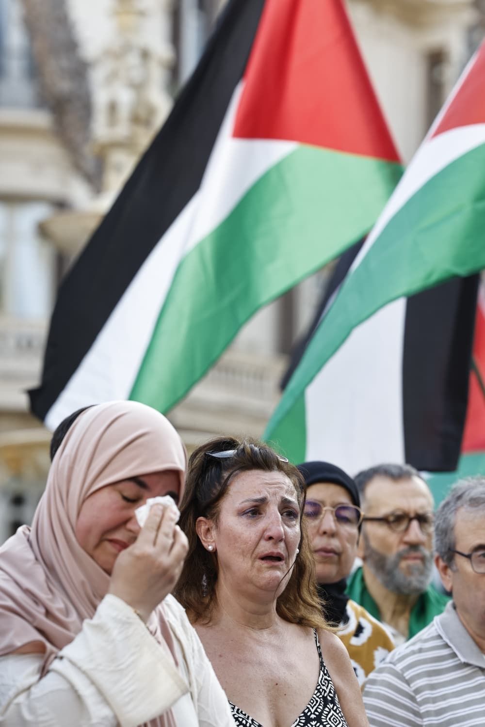 Imagen secundaria 2 - Málaga se solidariza con las víctimas del genocidio en Gaza