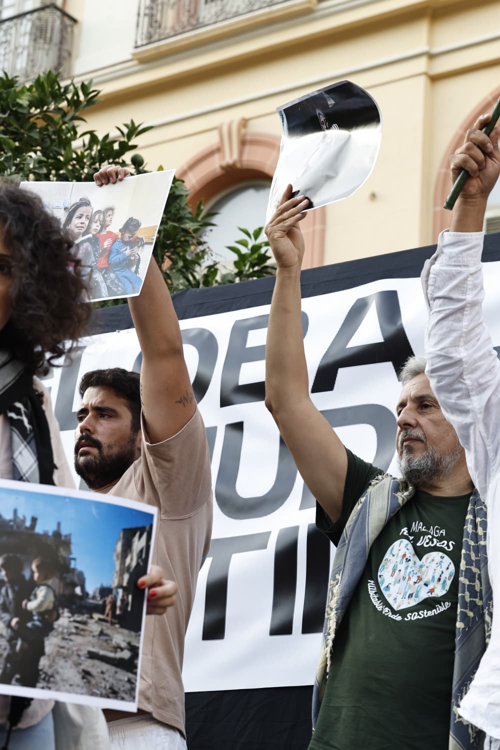 Concentración en Málaga por las víctimas del genocidio en Gaza