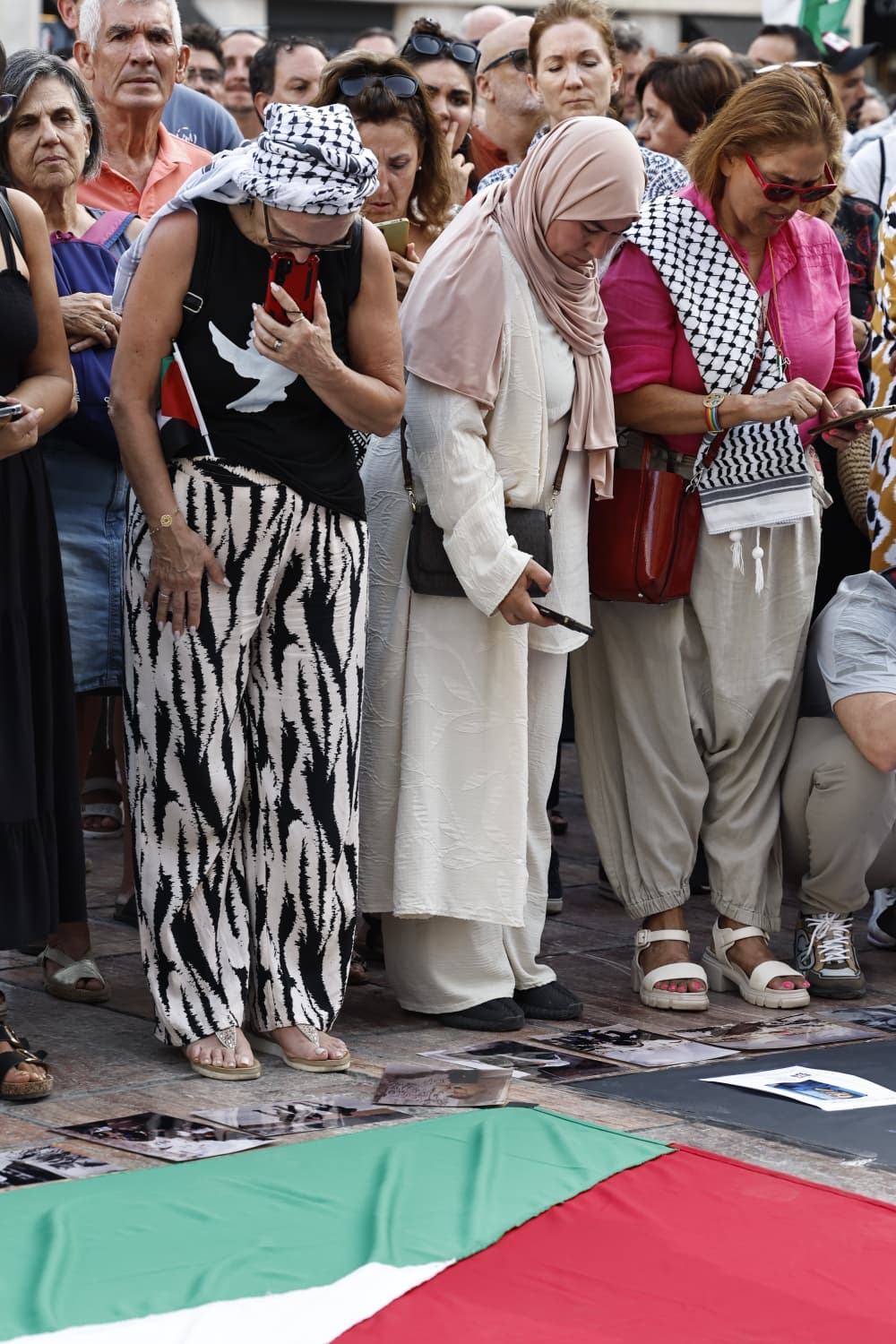 Concentración en Málaga por las víctimas del genocidio en Gaza