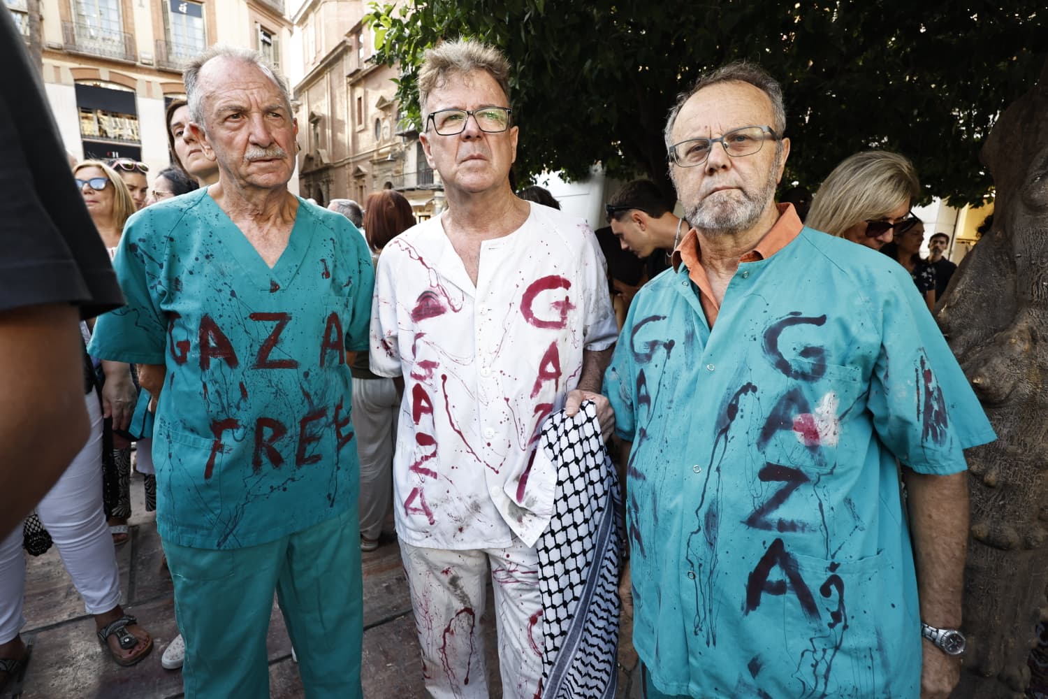 Concentración en Málaga por las víctimas del genocidio en Gaza