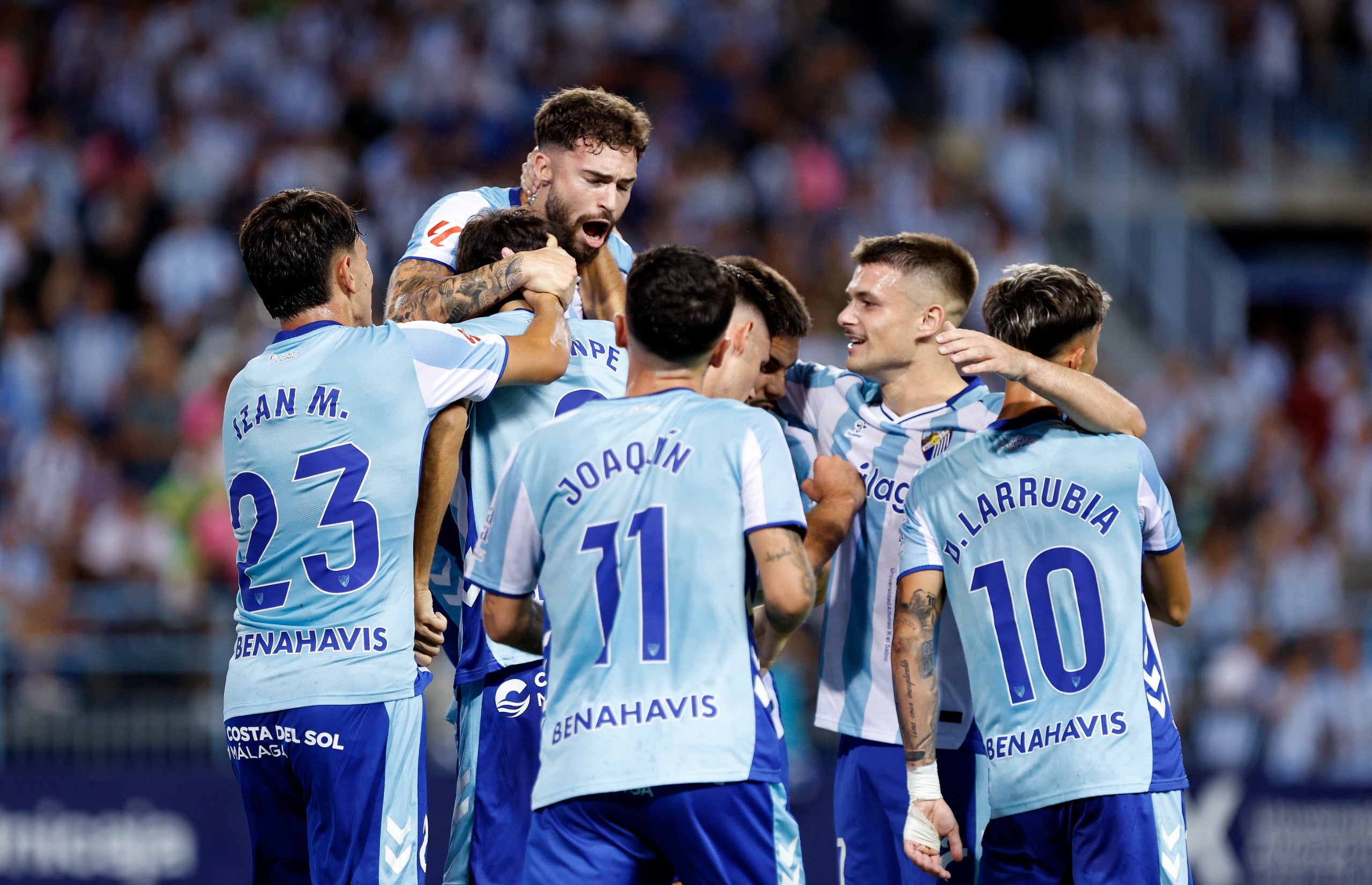 Las mejores imágenes del Málaga-Granada