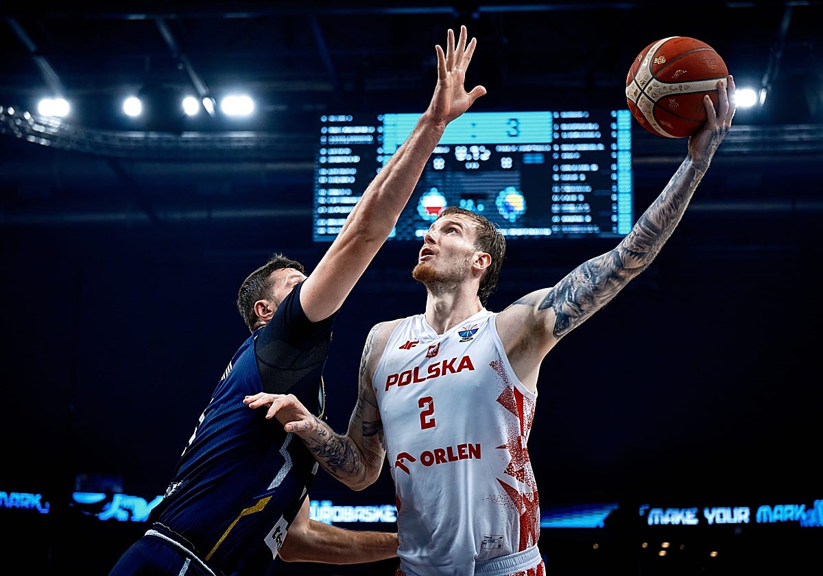 Balcerowski, con Polonia durante este Eurobasket.