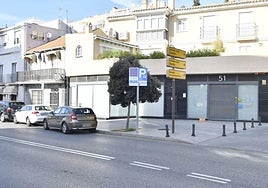 Imagen de la avenida Pintor Sorolla, en el distrito Este de Málaga.