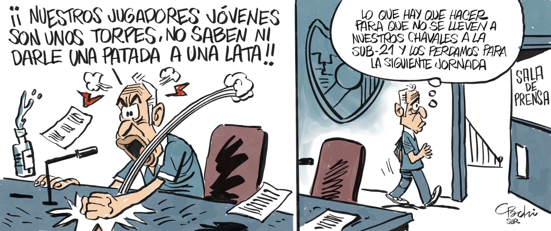 La actualidad deportiva de este mes de septiembre, en las viñetas de Pachi