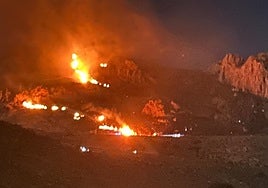 Lugar donde se ha originado el fuego.