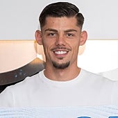 Imagen - El central fichado este verano procedente del Racing es el de valoración más elevada en el Málaga, con 1,8 millones de euros