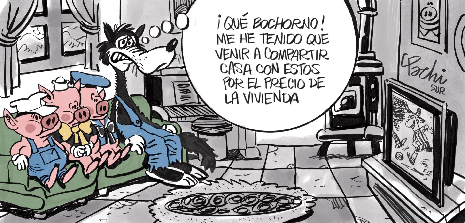 El mes de septiembre, en las viñetas de Idígoras y Pachi