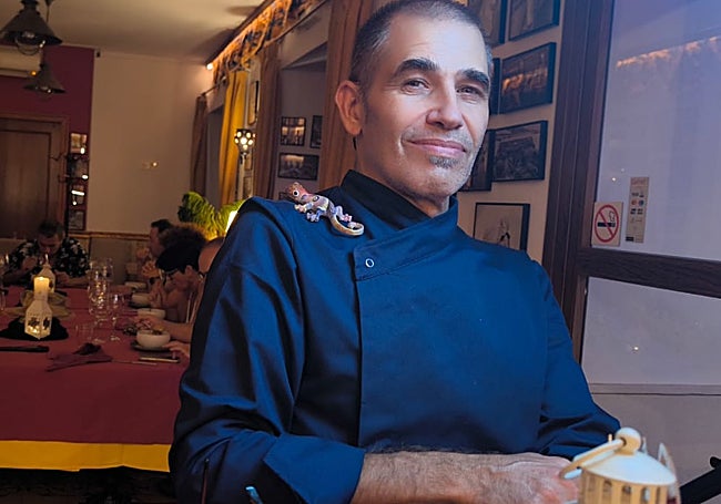 El chef y propietario del restaurante Ca n'Amatolox preparará la tapa 'Art Tolox'.