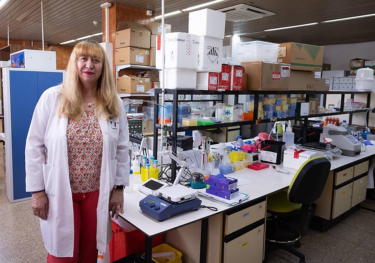 Antonia Gutiérrez es catedrática de Biología Celular en la Universidad de Málaga.