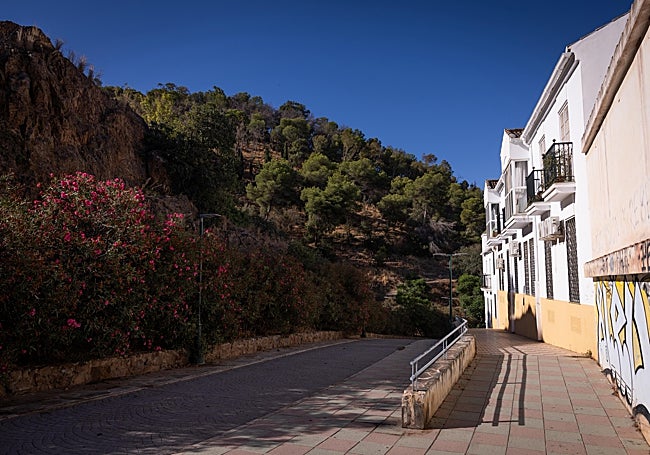 Trasera de los edificios junto a la calle Victoria.