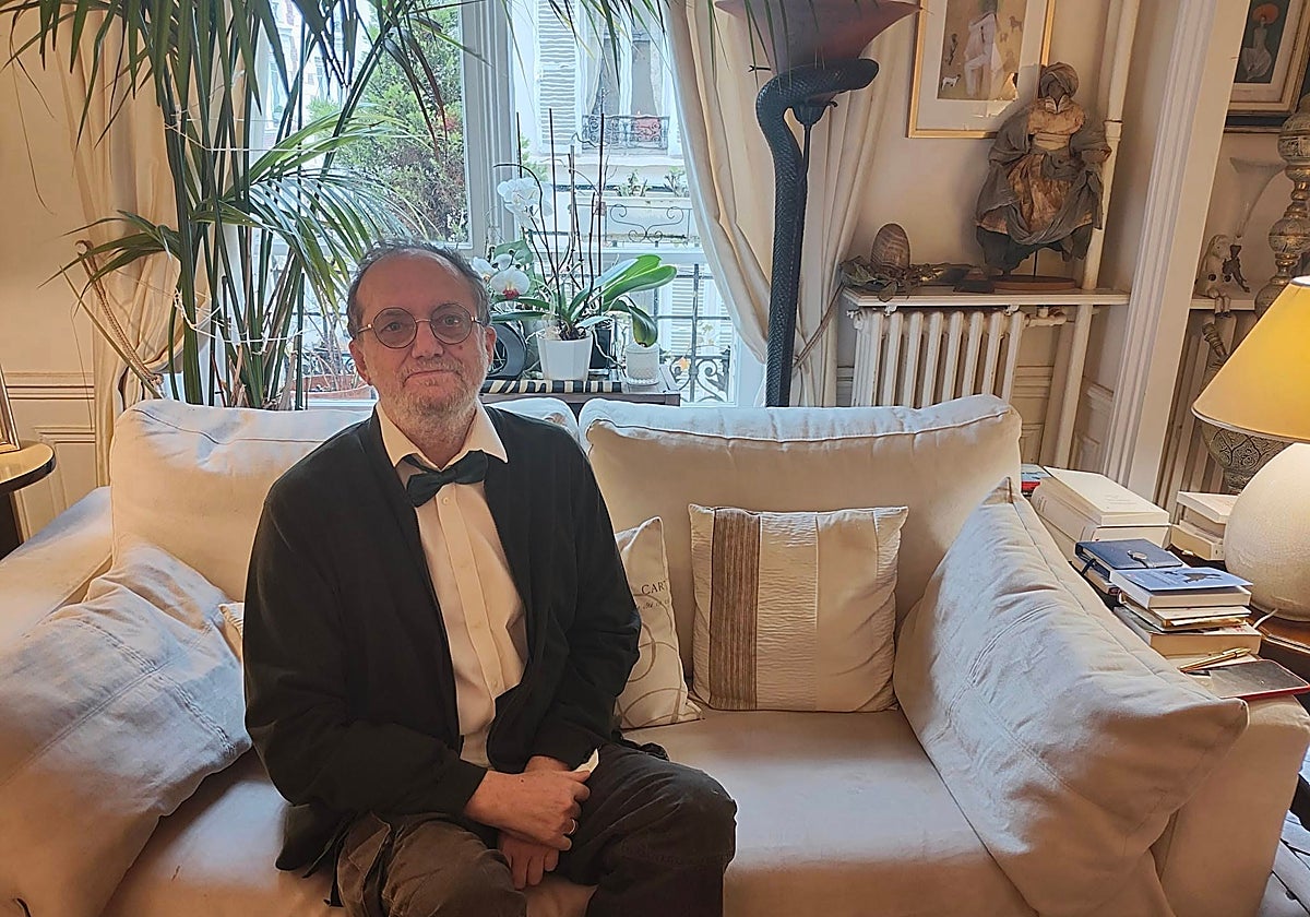 Javier Checa, en una imagen compartida en sus redes sociales, a finales de 2024.