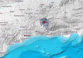 Registrado un terremoto de magnitud 3,1 esta madrugada en Andalucía