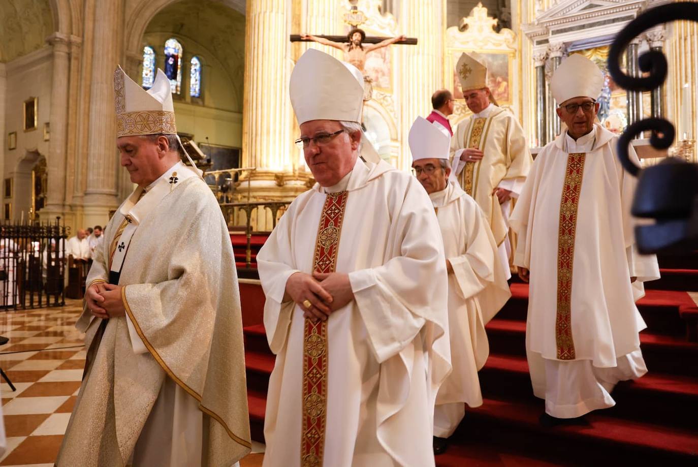 José Antonio Satué toma posesión como nuevo obispo de Málaga