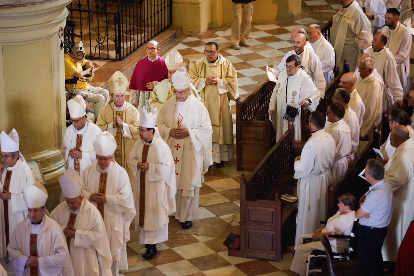 José Antonio Satué toma posesión como nuevo obispo de Málaga