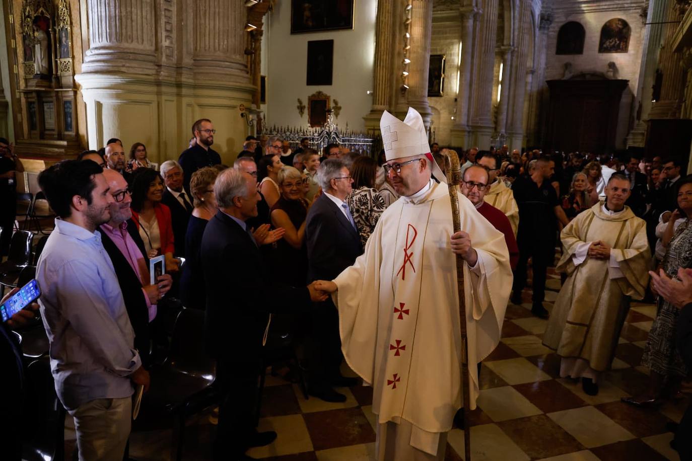José Antonio Satué toma posesión como nuevo obispo de Málaga