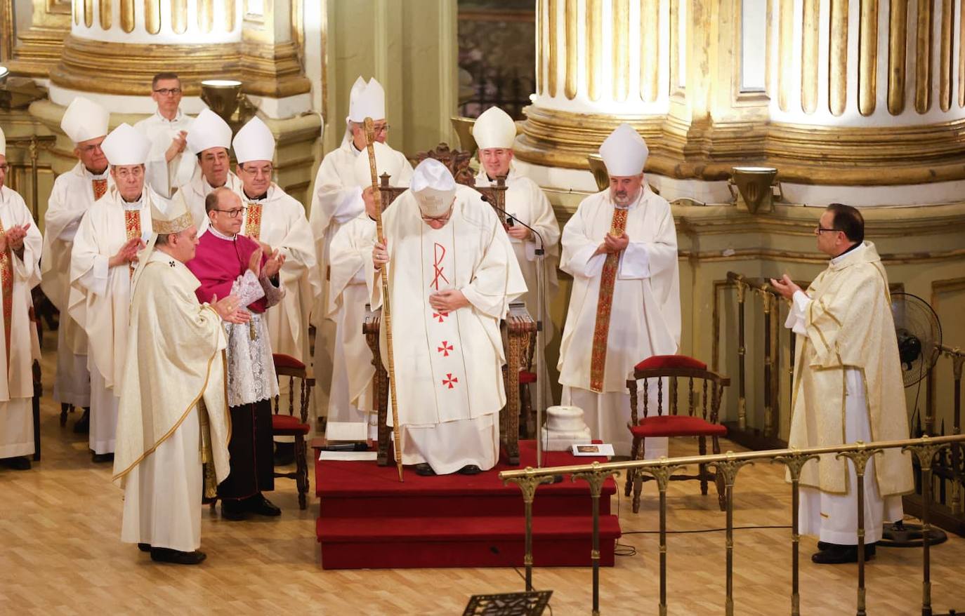 José Antonio Satué toma posesión como nuevo obispo de Málaga